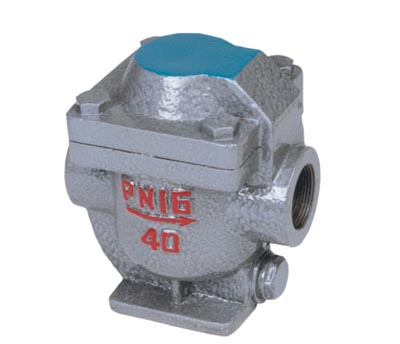 Semi-free floating ball steam trap...