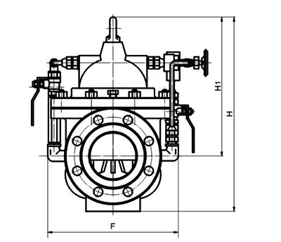 Slow-closing check valve