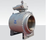 US Standard Worm Wheel Ball Valve